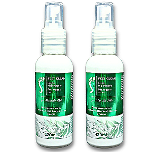 FEET CLEAN (LOÇÃO) 120 ML (2) UNIDADES