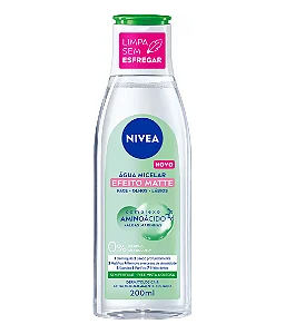 NIVEA água micelar solução de limpeza facial 7 em 1 efeito matte 200ml
