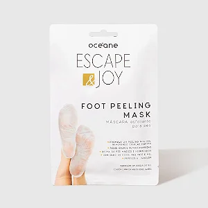 Máscara Esfoliante para Pés com Óleo de Coco - Foot Peeling Mask 1 Par