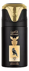 Spray Corporal Concentrado Lattafa Shaheen Gold - Perfume Masculino - 250ml