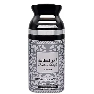 Spray Corporal Concentrado Lattafa Fakhar Black - Perfume Masculino - 250ml
