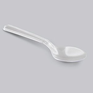 Colher Refeição Cristal - Pacote c/50un