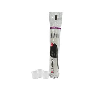 Copo C-050 Estriado 50ml - Pacote c/100un