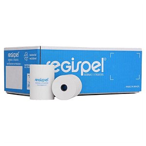 Bobina p/Impressora Térmica 80mm x 40m 1V R-50  44G c/tubete - Caixa c/30un