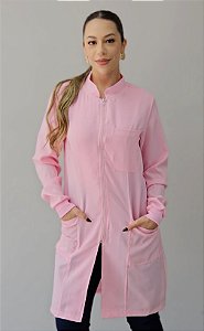Jaleco Isa Rosa - Oxford