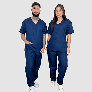 Pijama Cirúrgico Scrub Unissex - Oxford
