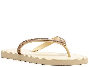 Chinelo Rasteiro Couro Brizza Arezzo Z1902600950005