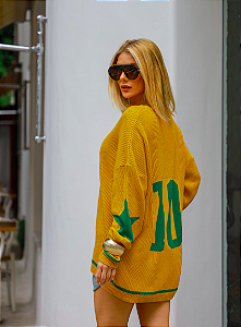 Blusa Tricot Brasil Star