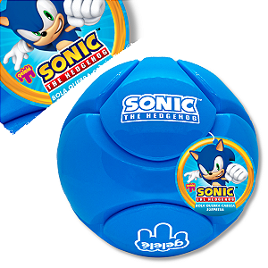Bola Slime Quebra Cabeça Sonic Surpresa Esmeralda Do Caos Lançamento - GELELÉ