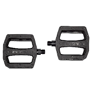 Pedal 9/16 full send plataforma composto de nylon + fibra de vidro com eixo crmo 4130 esferado