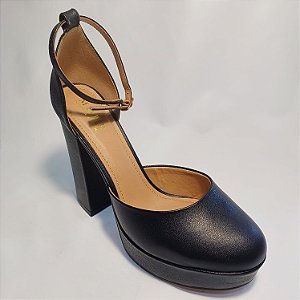 Sapato Meia Pata Preto Tabita