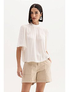 Blusa Solta Flor de Lis