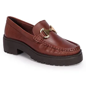 Loafer Couro Metal WJ Whiski 36