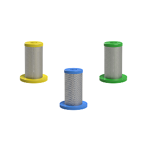 Filtro de Bico Base Reta com malha de aço inox