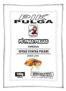 Pik Pulga Eficaz Contra Pulgas Mata Pulgas Sache De 100g