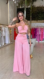 Conjunto Pantalona com Aviamento