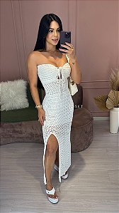 Vestido Tricot Fenda !