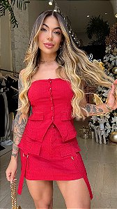 Conjunto Short Saia Bengaline !