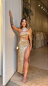 Vestido Arraial “ Z “ Paetês !