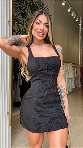 Vestido Alfaitaria/Renda Reto 5 Estrelas !