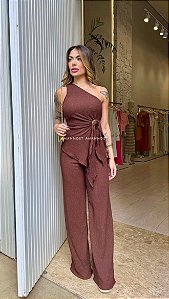 Conj. Blusa Amarração/Pantalona 5 Estrelas !