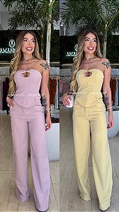 Conj. Corset TQC/Calça Jogge 5 Estrelas !