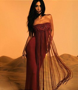 Vest. Midi TQC Com Macramê Open !