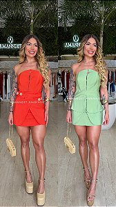 Conj. Alfaiataria Corset TQC/Saia 5 Estrelas !