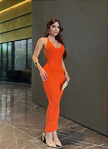 Vestido Maitê Tricot Longuete !