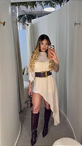 Conj. Body/Blusa Kafta/Shorts Alfaiataria 5 Estrelas !