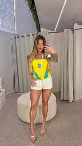 Conj. Brasil Corset/Short !