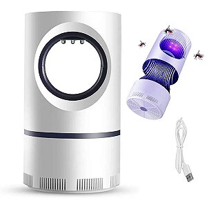 Repelente Mata Mosquito LED Luz Ultravioleta Armadilha Inseto Chikungunya Zika Pernilongo Mosca