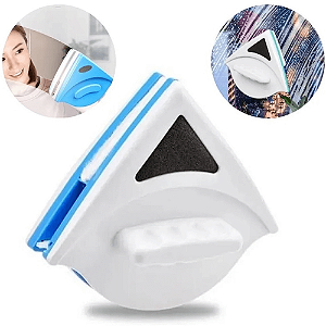 Limpa Vidros Magnético Rodo Mágico Dupla Face C/ Super Ímã