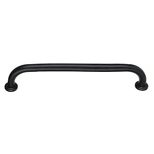 Alça de Apoio Barra 80cm Inox Preto Idoso Cadeirante Gestante Quarto Corrimao Banheiro Box Acessibilidade Resistente