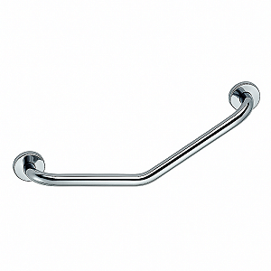 Barra Apoio Aço Inox Alça Segurança 25X25Cm Idoso Pcd