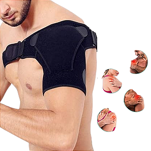 Ombreira Ortopédica Suporte Protetor Ombro Neoprene Ajuste