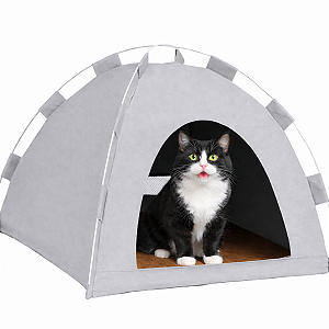 Cama Iglu 2x1 Toca Casa Para Cachorro E Gato Pelúcia e Arranhador