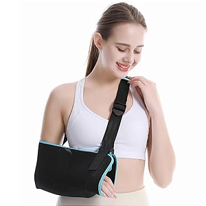Tipoia Bilateral Suporte de Braço Ombro Clavicula Ajustável