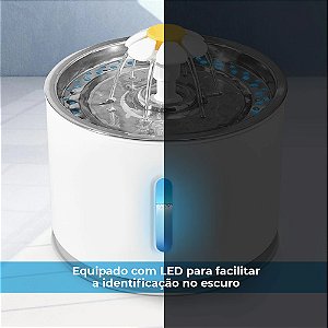 Fonte de água para gatos