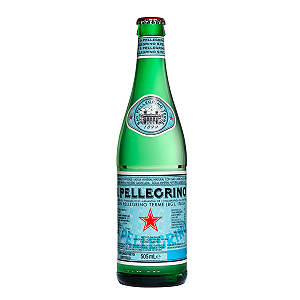 Água Mineral Italiana Com Gás San Pellegrino 505ml