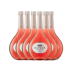 Vinho Rosé Português Mateus The Original 750ml 6 garrafas