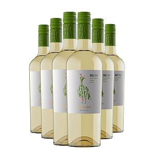 Vinho Branco Las Perdices  Chac Chac Sauvignon Blanc 750ml 6 garrafas