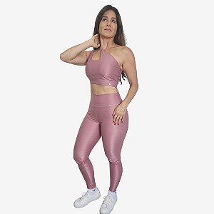 CONJUNTO CANELADO DE COMPRESSÃO ROSE