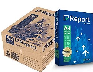 Papel Sulfite 75g Report 500 Folhas Cor Branco