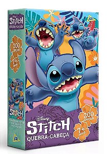 Quebra Cabeça Disney Toyster Stitch 200 Peças