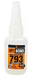 Cola Instantânea Up Bond 793 Não Entope 20g Artesanato