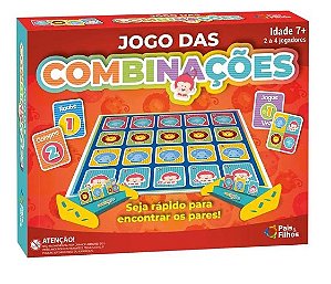Jogo Das Combinações - Pais E Filhos