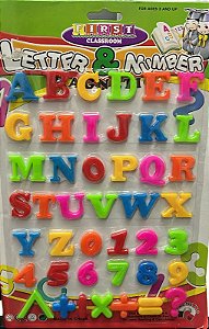 Letras e Números Magnéticos  - First ClassRoom