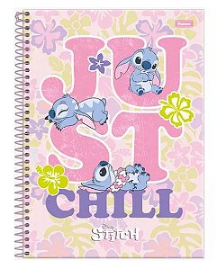 Kit 4 Cadernos Stitch De 1 Matéria 80fls - Foroni
