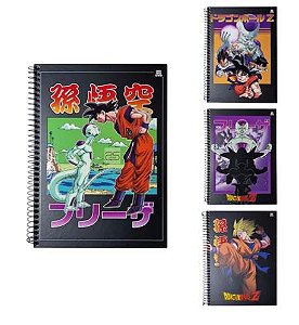 Caderno Universitário 80 folhas Dragon Ball Z - Animativa
